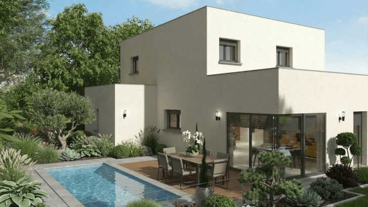 Faire construire une maison avec Piscine - Esyom