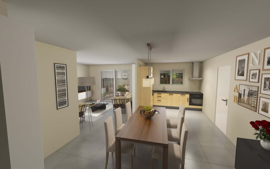 maison neuve projet 3D