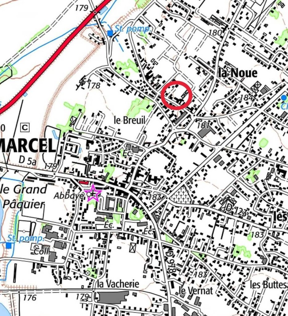 Terrain à vendre à Saint-Marcel - « Rue de la Noue » (1)